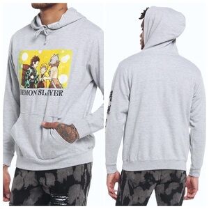 Hot Topic : size : S : Demon Slayer ‘kimetsu no yaiba’ trio anime graphic hoodie